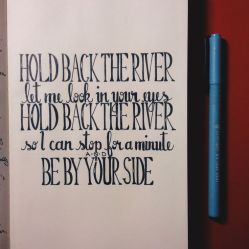 Hold Back the River - James Bay